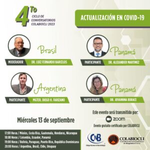4to Ciclo de Conversatorios COLABIOCLI 2023