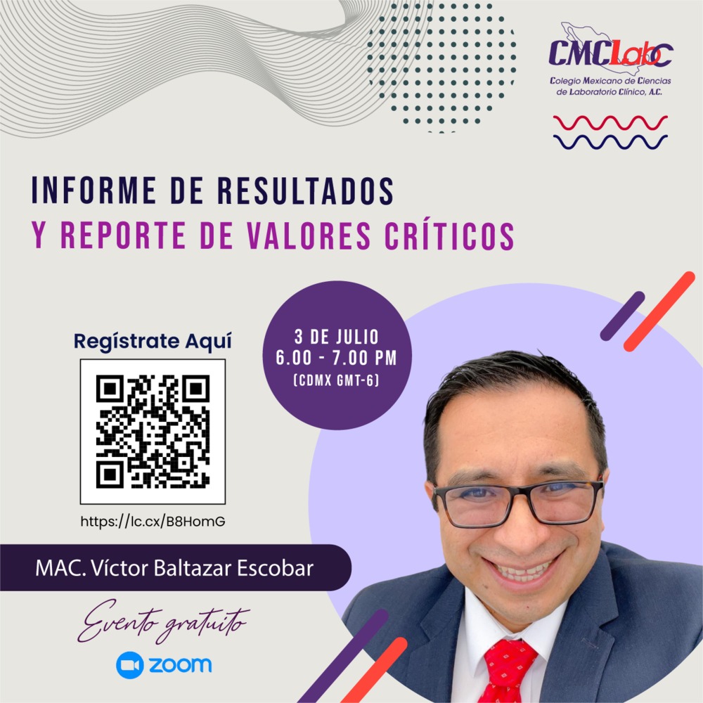 Informe de resultados y reporte de valores críticos